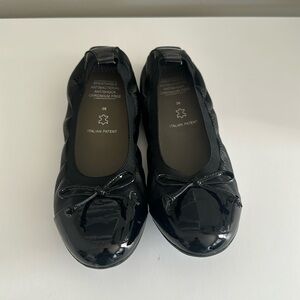 Girls patent leather Italian slip on